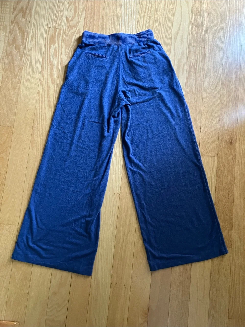 Saturday/Sunday brand by Anthropologie Wide-Leg Lounge Pants in Blue